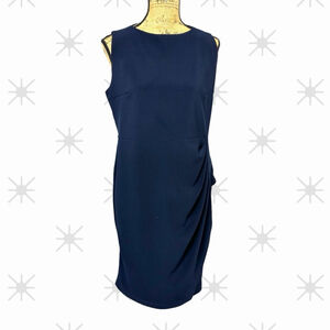350 - Women's Laura Navy Blue Dress